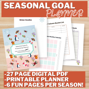 Seasonal Goal and Productivity Planner