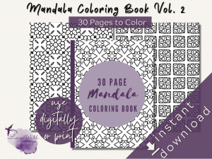 Mandala Coloring Pages Vol 2