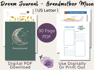 Dream Journal - Grandmother Moon