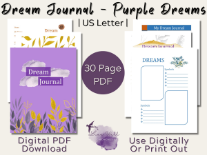 Dream Journal - Purple Dreams
