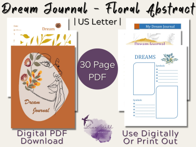 Dream Journal - Floral Abstract